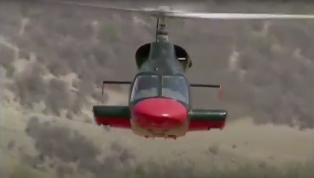 Redwolf helikopter in Airwolf serie