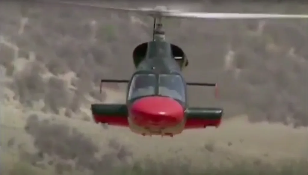 Redwolf helikopter in Airwolf serie
