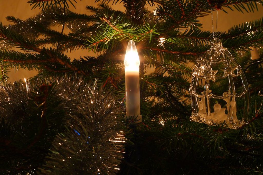 verlichting kerstboom