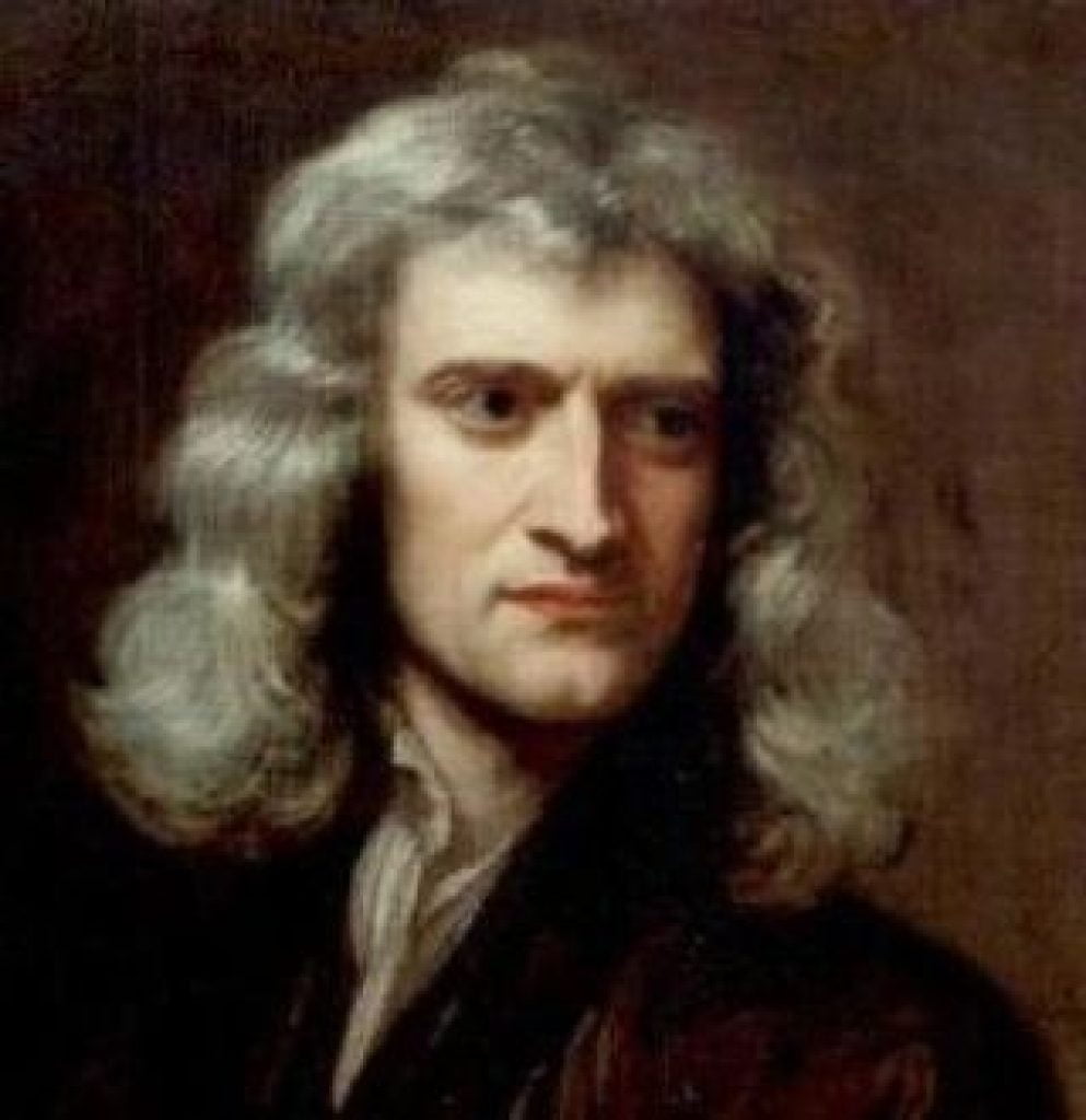 Isaac Newton vroeger