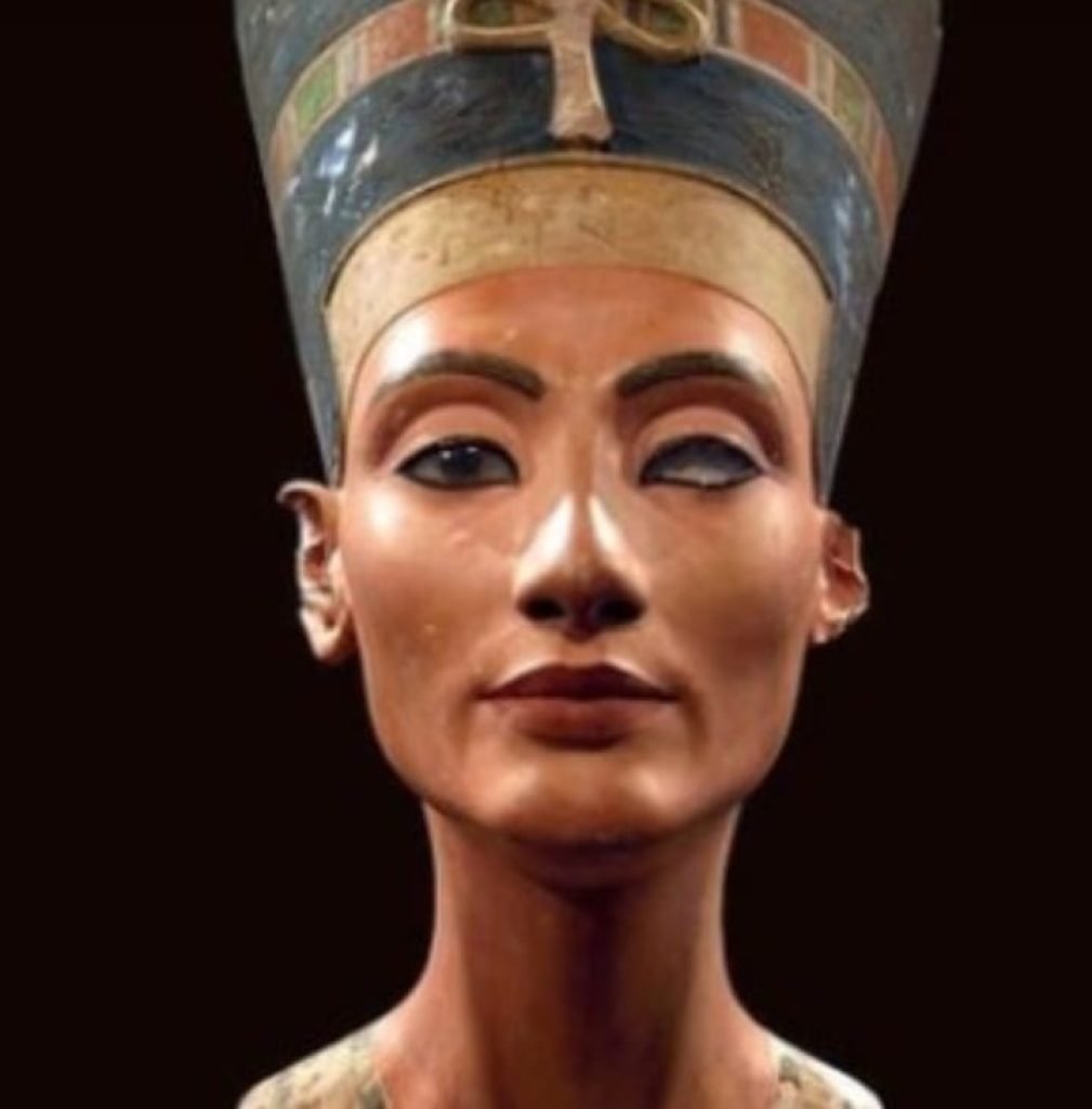 Koningin Nefertiti vroeger