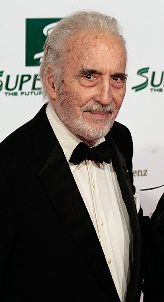 Christopher Lee at the Women's World Awards 2009 in Vienna, Austria