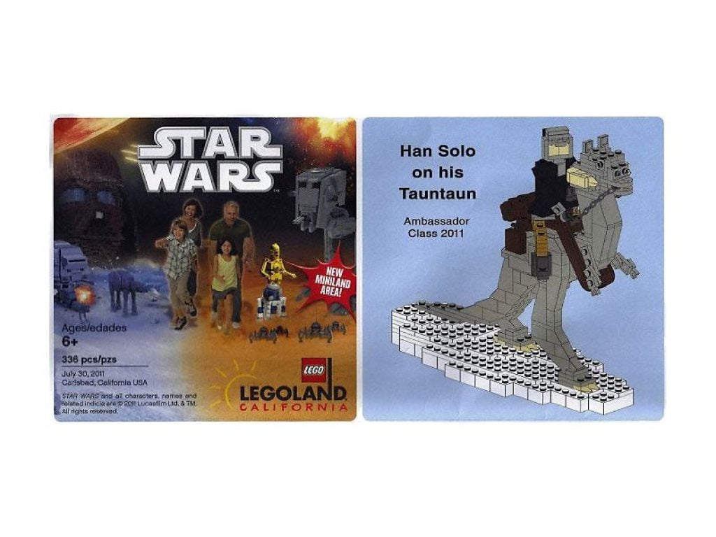 Han Solo On Tauntaun duurste lego set