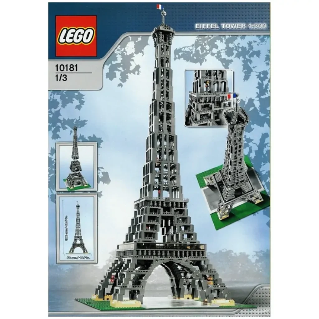 Eifel tower duurste legoset