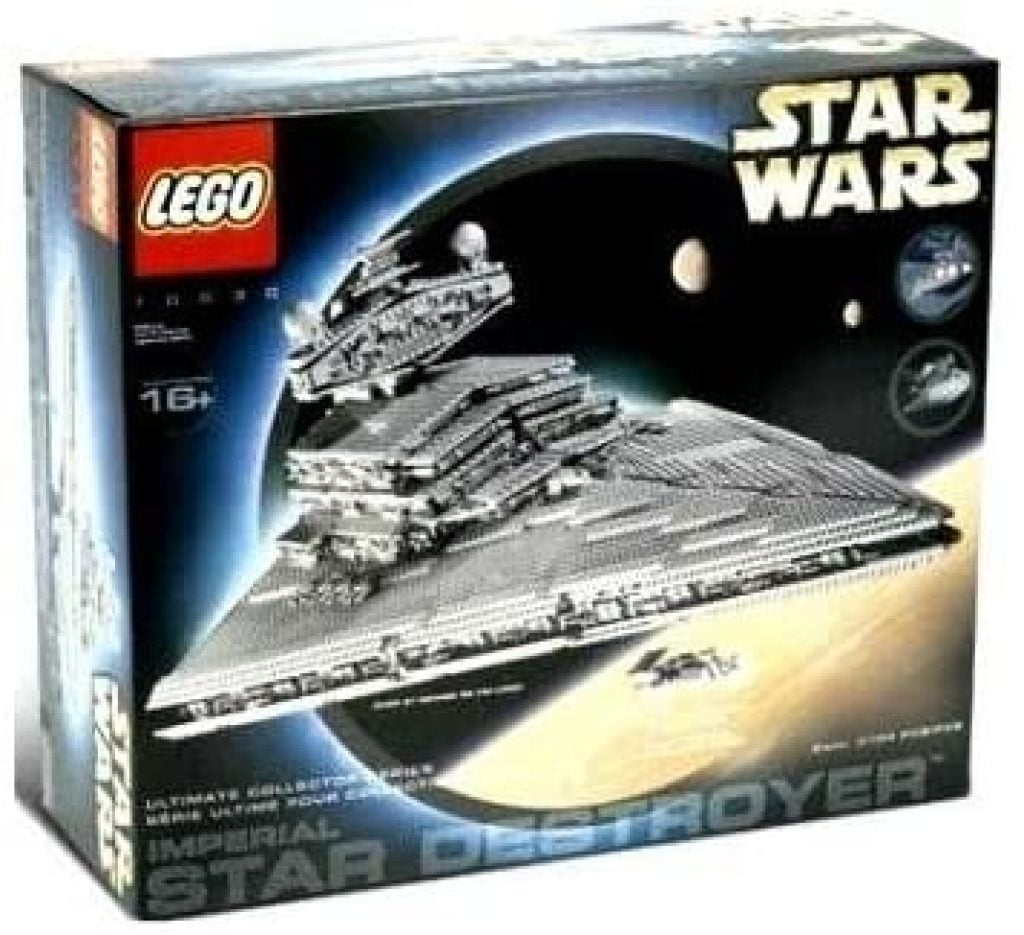Imperial Star Destroyer zeldzame lego set