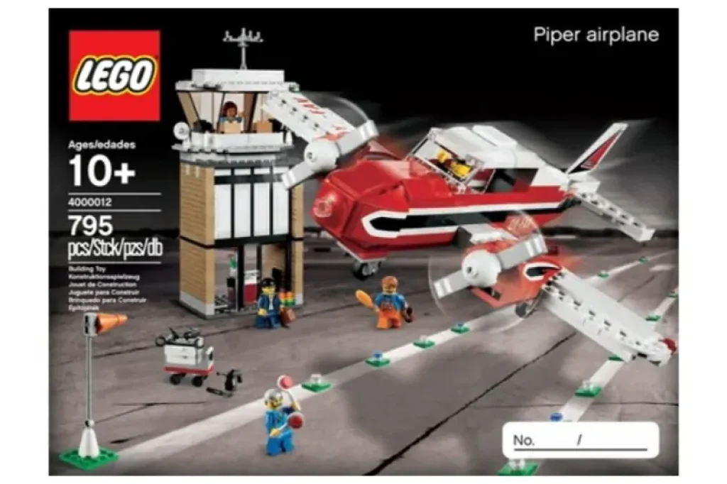 Piper Airplane zeldzame lego set