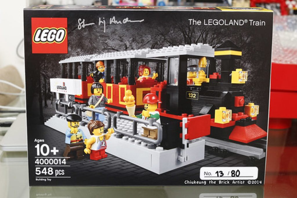 The Legoland Train dure lego ooit