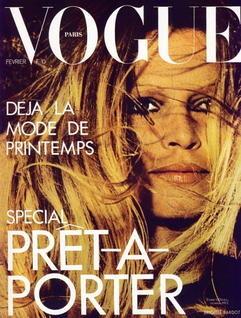 Cover Vogue Brigitte Bardot