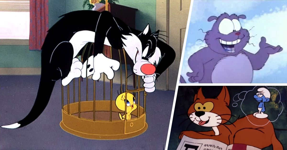 Bekende cartoon katten vroeger tekenfilms strips
