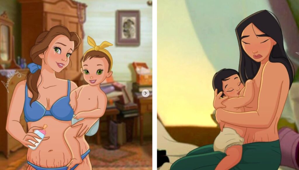 Disney prinsessen zwanger