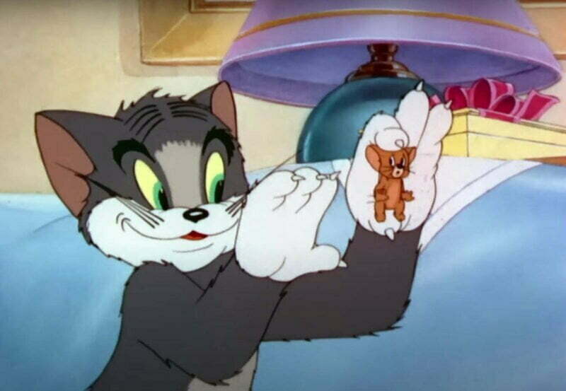 Tom en Jerry goochelen