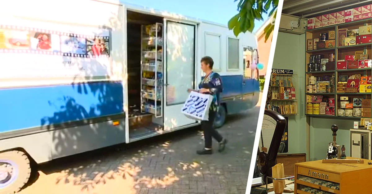 Boodschappen doen vroeger nu
