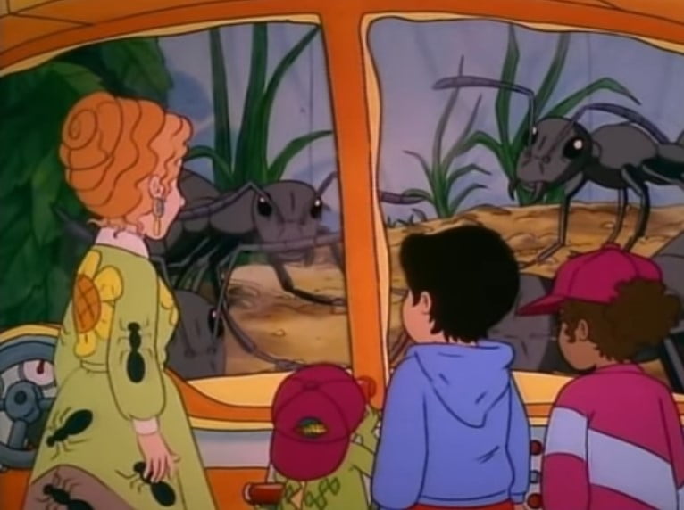The Magic School bus tekenfilm mieren