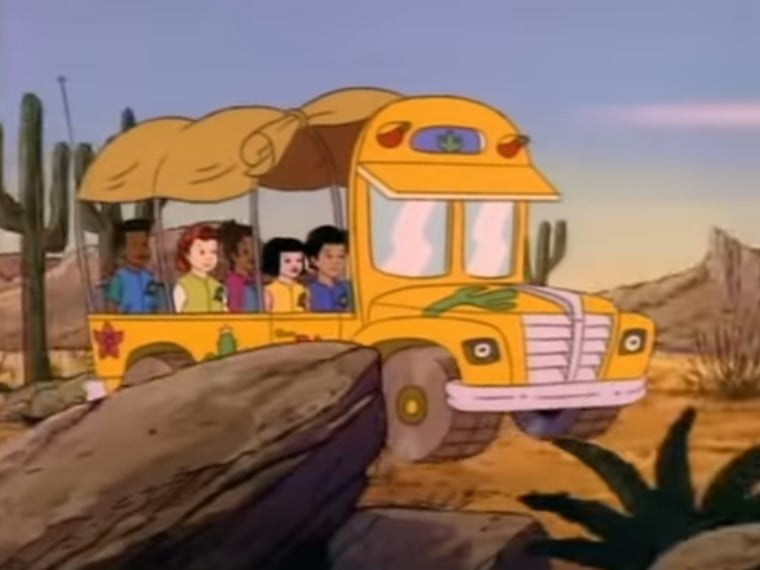 The Magic School bus tekenfilm woestijn