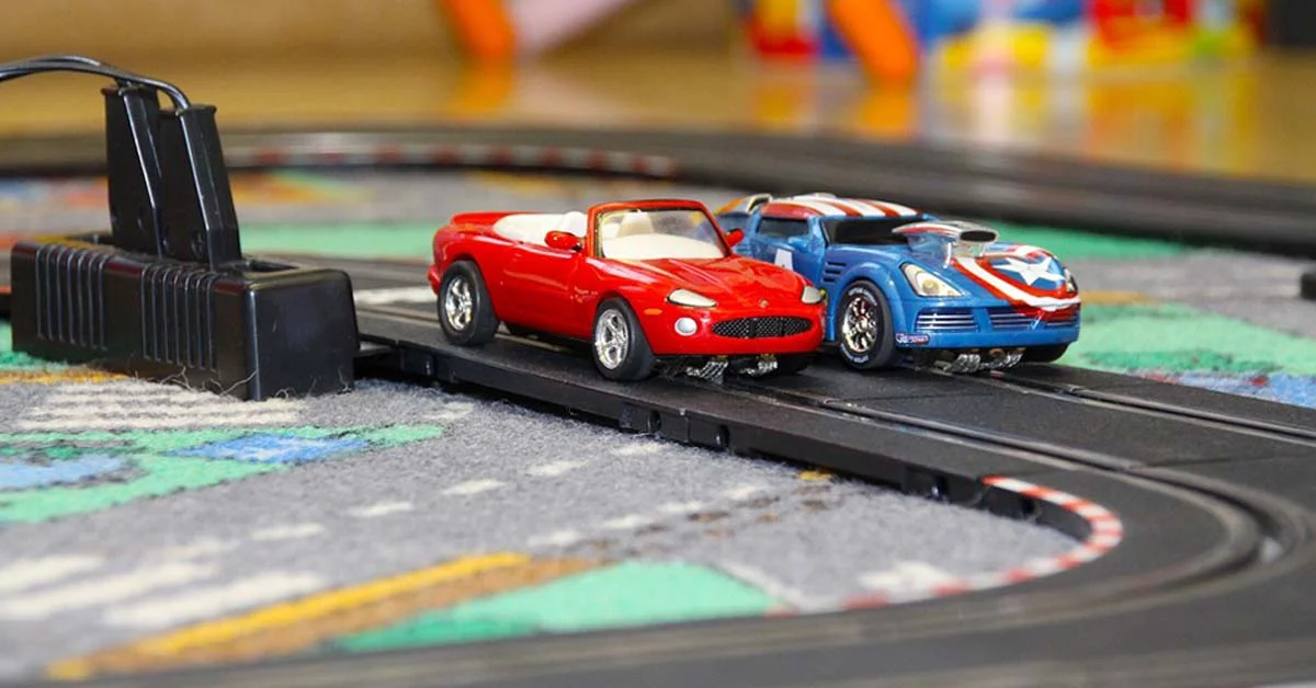 speelgoed auto vroeger carrera afstandsbeniening autootjes