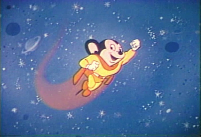 Superhelden Mighty Mouse