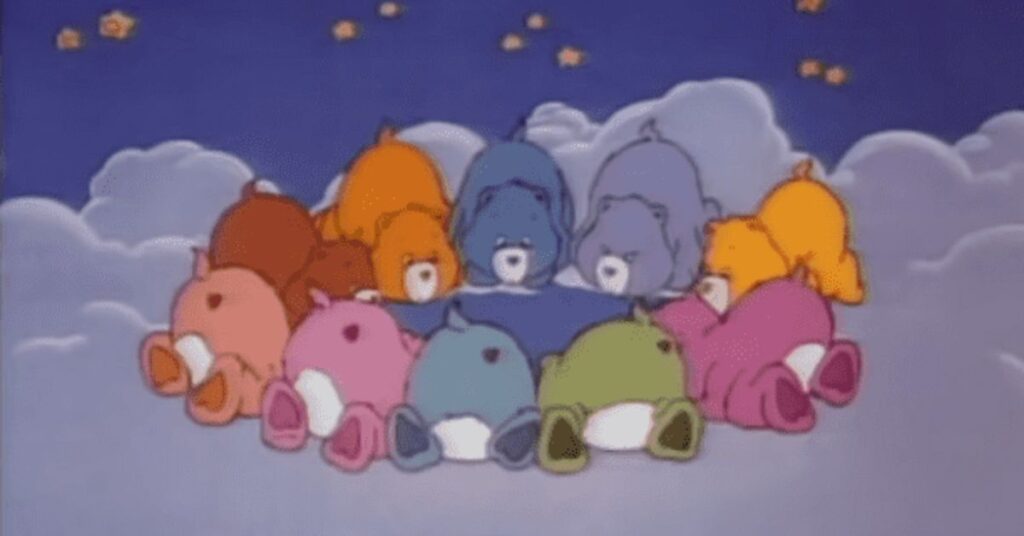 Troetelbeertjes bij elkaar