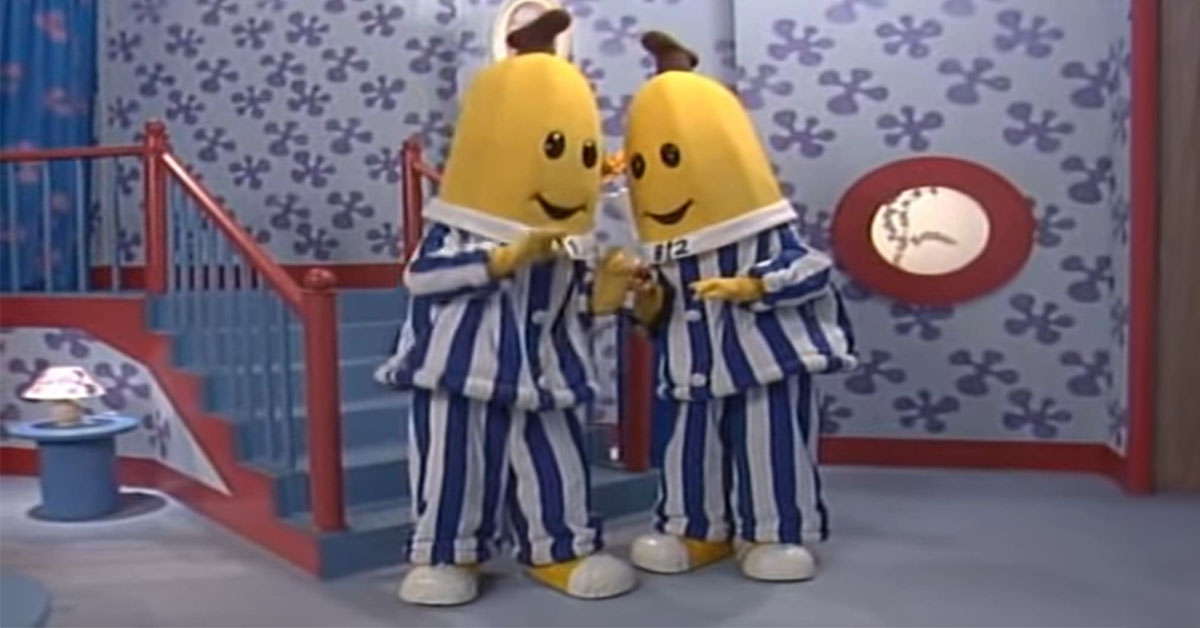 Bananen in Pyjama's vroeger